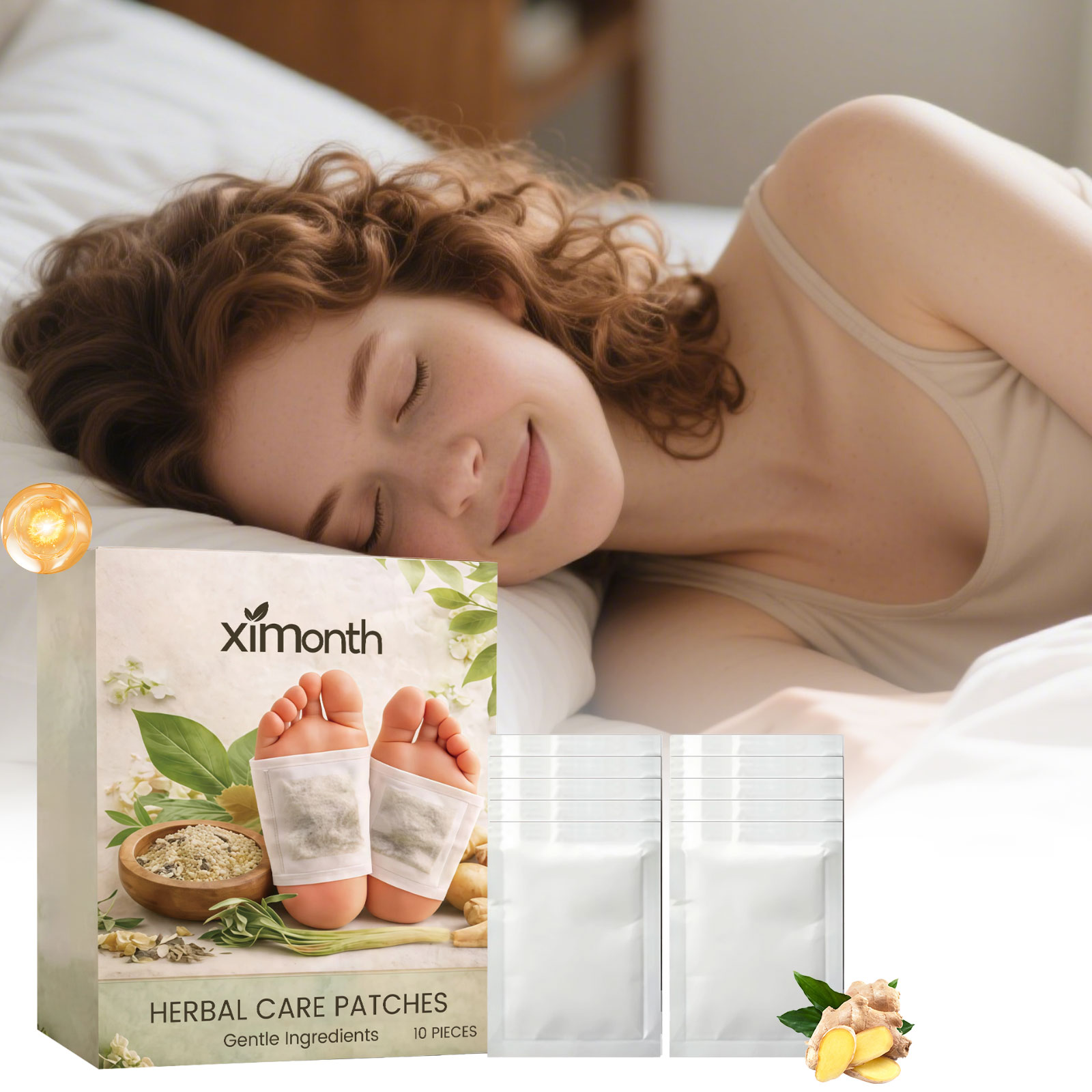 Detox Foot Patch - Parches de limpieza profunda para pies,