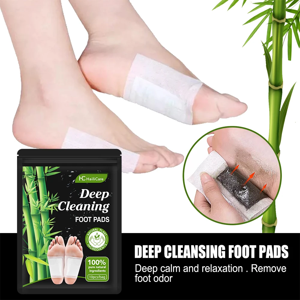 Detox Foot Patch - 10 Parches Desintoxicantes para Pies con