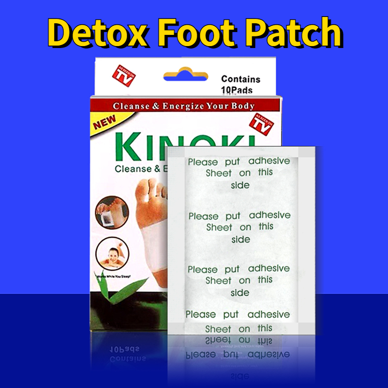 Detox Foot Patch - Kinoki-Parche de bambú Natural para pies,