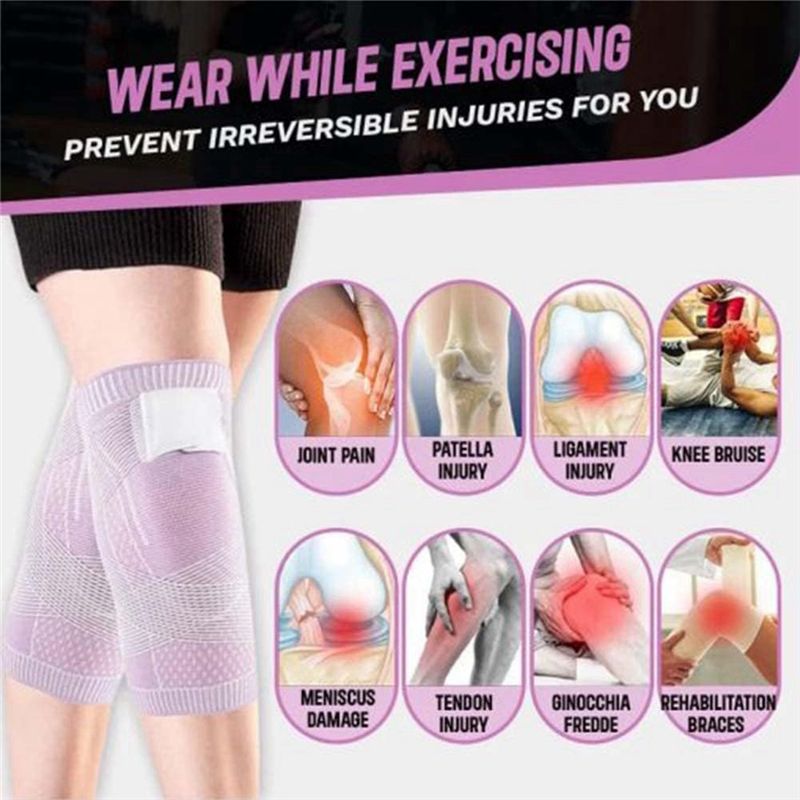 Compression Knee Sleeve - POPULAR-2 PCS Rodilleras deportivas unisex, protectores