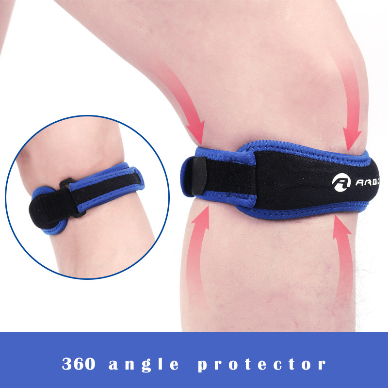 Compression Knee Sleeve - Rodillera para tendón rotuliano, rodillera ajustable