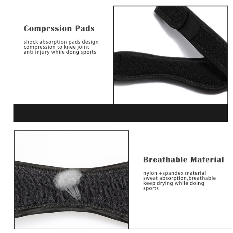 Rodillera de compresión ajusta - Compression Knee Sleeve reseña y precio