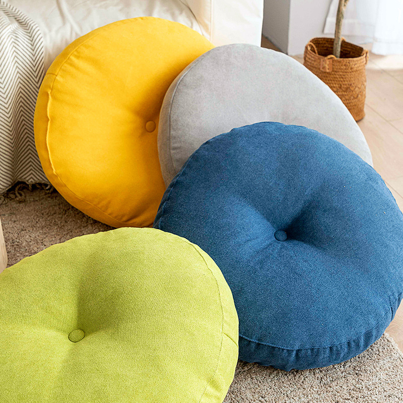 Almohada redonda para asiento  - Meditation Cushion Zafu reseña y precio