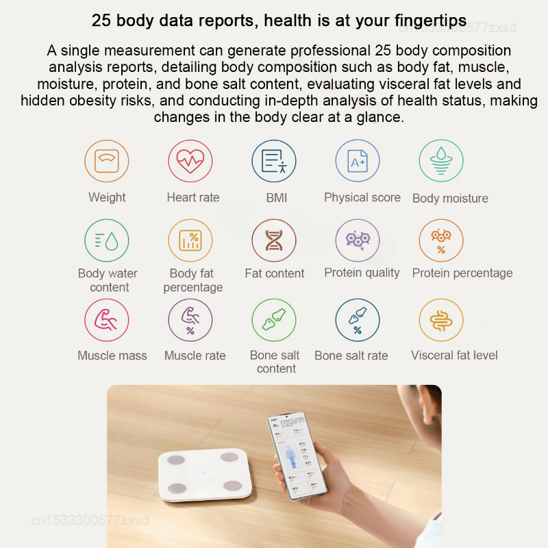 Báscula de Grasa Corporal Miji - Digital Body Weight Scale reseña y precio