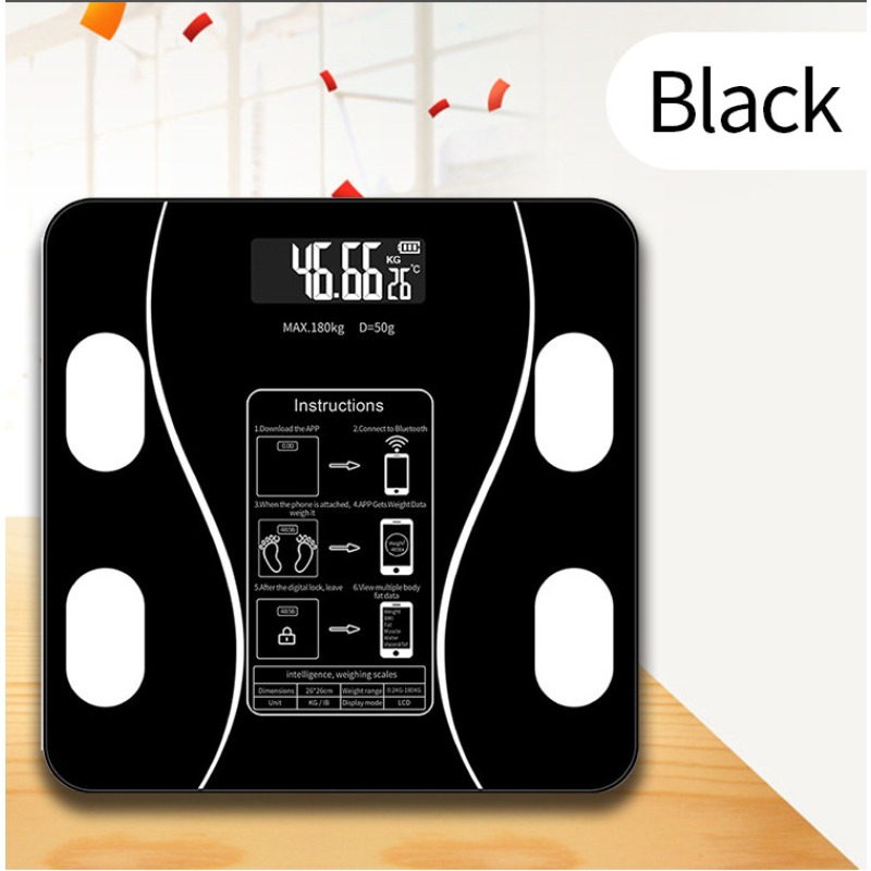 Báscula Inteligente Bluetooth  - Digital Body Weight Scale reseña y precio