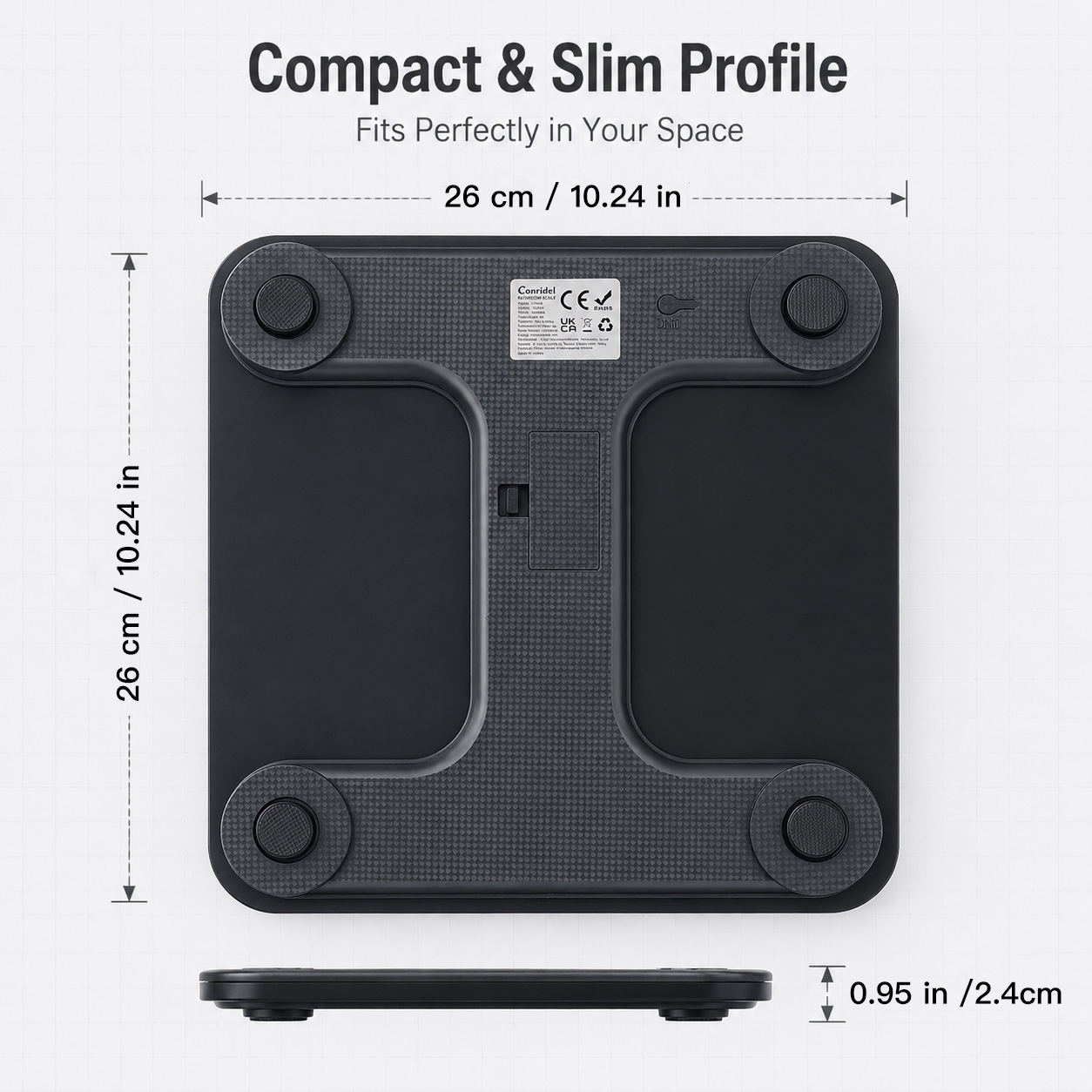Báscula digital, báscula de ba - Digital Body Weight Scale reseña y precio