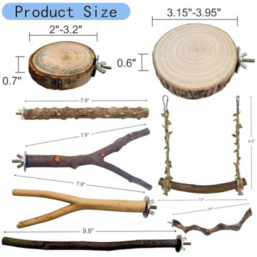 8 perchas de madera natural pa - Health & Wellness Naics Code reseña y precio