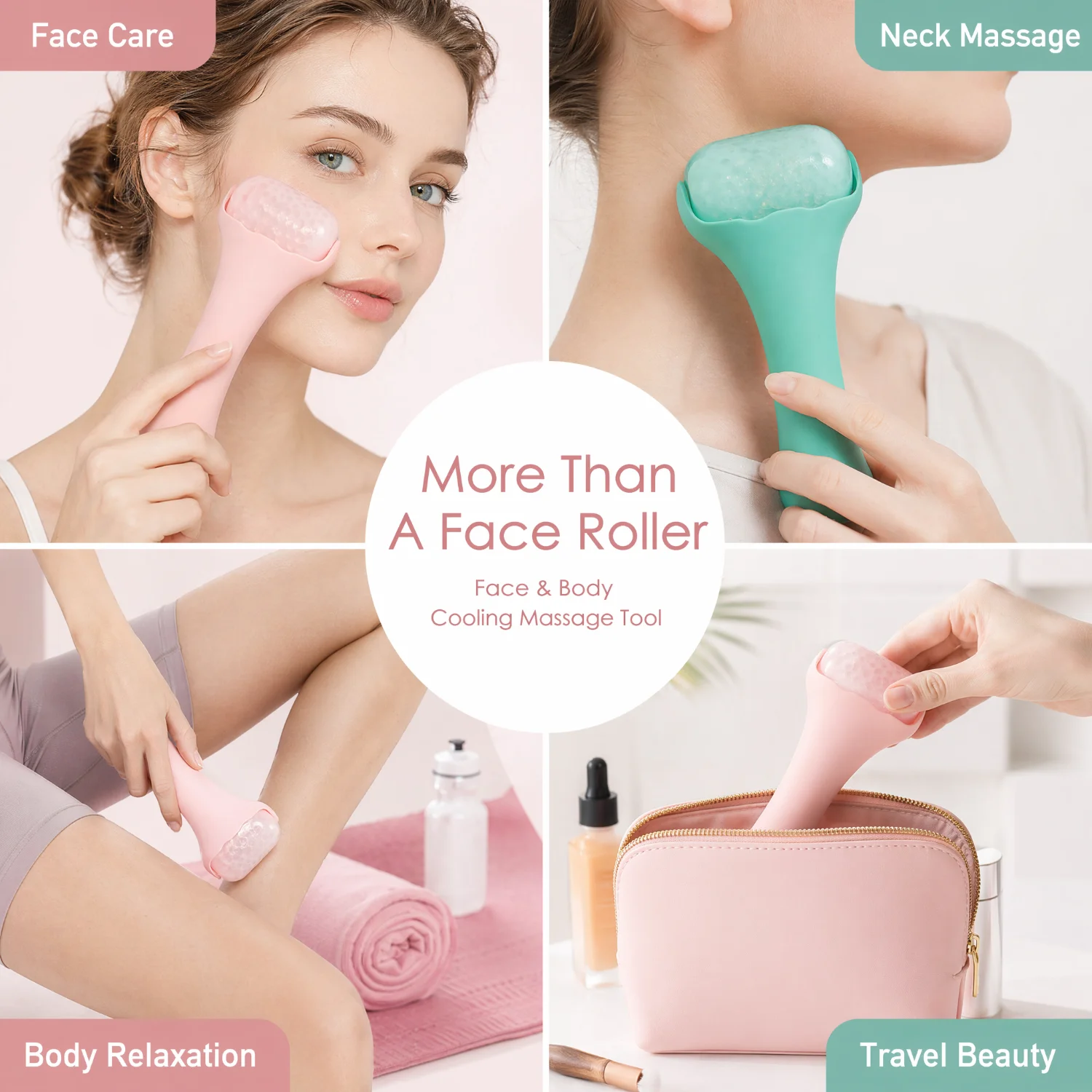 Rodillo facial de hielo, herra - Ice Roller Face Cold reseña y precio