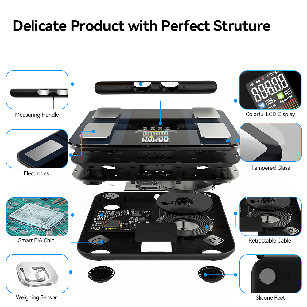 Báscula Inteligente de Composi - Digital Body Weight Scale reseña y precio