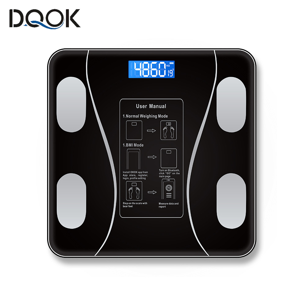 Báscula de Grasa Corporal Inte - Digital Body Weight Scale reseña y precio